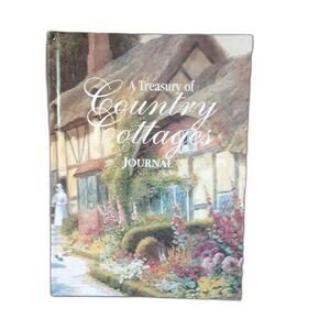 A Treasury of Country Cottages hardcover journal gorgeous illustrations